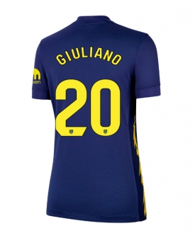Atletico Madrid Giuliano Simeone #20 Maglia Gara Trasferta Repliche 2025-26 Donna Maniche Corte